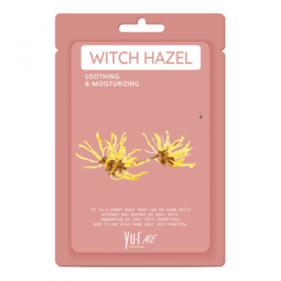 YU-R Me Тканевая маска с экстрактом гамамелиса me witch hazel sheet mask, 25 гр