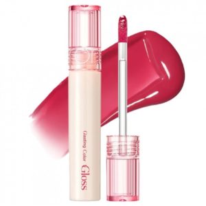 ROM&ND Блеск глянцевый для губ glasting color gloss 08 cherry up, 4 г