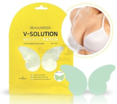 BEAUUGREEN Маска-патч для бюста для придания упругости v-solution breast patch, 40 г