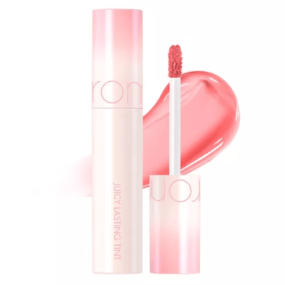 ROM&ND Тинт для губ глянцевый стойкий juicy lasting tint 31 bare apricot, 5,5 г