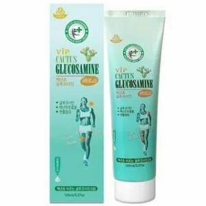 JUNO Крем-гель для тела с глюкозамином и экстрактом опунции vip cactus glucosamine gold cream 165 мл