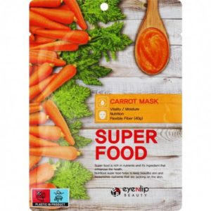 EYE'N'LIP Маска с экстрактом моркови super food carrot mask, 23 мл