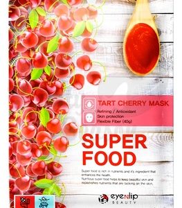 EYE'N'LIP Маска с экстрактом терпкой вишни super food tart cherry mask, 23 мл