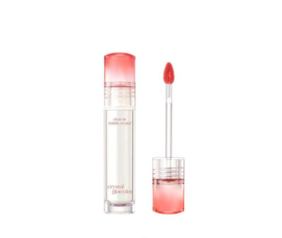 CLIO Тинт для губ глянцевый crystal glam tint 001 vintage apple, 3,4 г