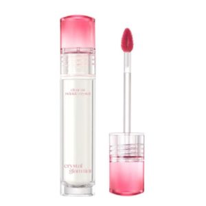 CLIO Тинт для губ глянцевый crystal glam tint 003 blushed peach, 3,4 г