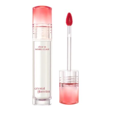 CLIO Тинт для губ глянцевый crystal glam tint 012 fiery rose, 3,4 г