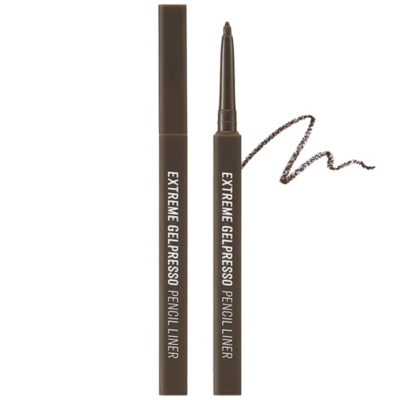 CLIO Карандаш-подводка  для глаз extreme gelpresso pencil liner 02 deep brown, 0,35 г