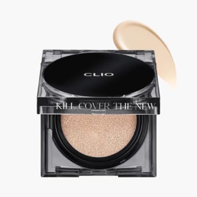 CLIO Кушон полуматовый kill cover the new founwear cushion spf50+ pa+++ 2.5 ivory, 15 г