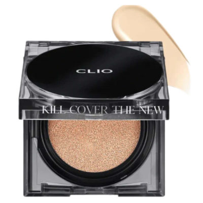 CLIO Кушон полуматовый kill cover the new founwear cushion spf50+ pa+++ 3 linen, 15 г