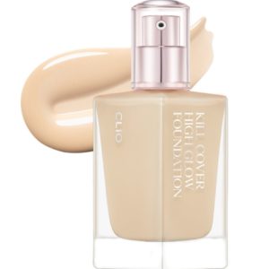 CLIO Тональная основа с естественным сиянием kill cover high glow foundation 3 Linen, 38 г