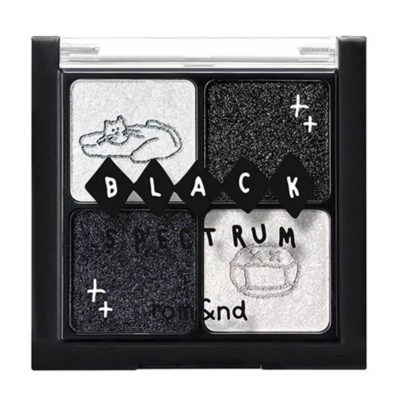 ROM&ND X INAPSQUARE Палетка теней для век лимитированная better than eyes b03 glitz in black, 6,1 г