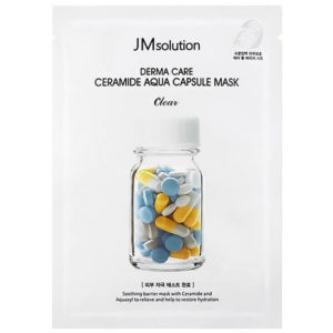 JM SOLUTION Маска тканевая с керамидами derma care ceramide aqua capsule mask, 30 мл