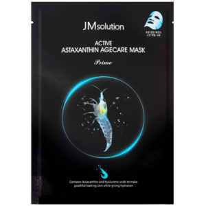 JM SOLUTION Маска тканевая антиоксидантная active astaxantin agecare mask prime, 30 мл