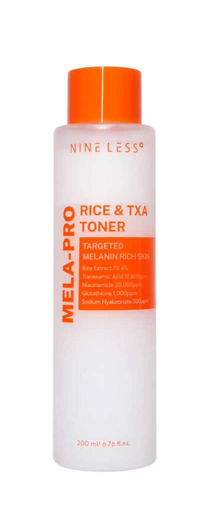 NINE LESS Тонер с экстрактом риса mela-pro rice & txa toner, 200 мл