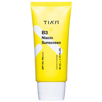 TIAM Крем с ниацинамидом солнцезащитный b3 niacin sunscreen SPF50+ PA ++++, 50 мл