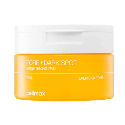 CELIMAX Тонер-пэды осветляющие pore+dark spot brightening pad, 40 шт